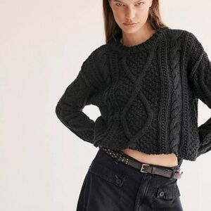 Free People Cutting Edge Cable Sweaters Size XL NWOT